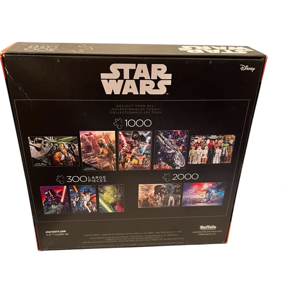 Star Wars 300 Piece Christmas Darth Vader Puzzle
